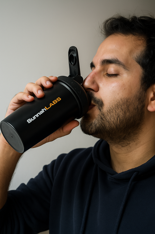 Black Shaker Bottle