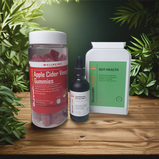 Immunity Bundle (Gut Health + ACV Gummies + D3+K2)