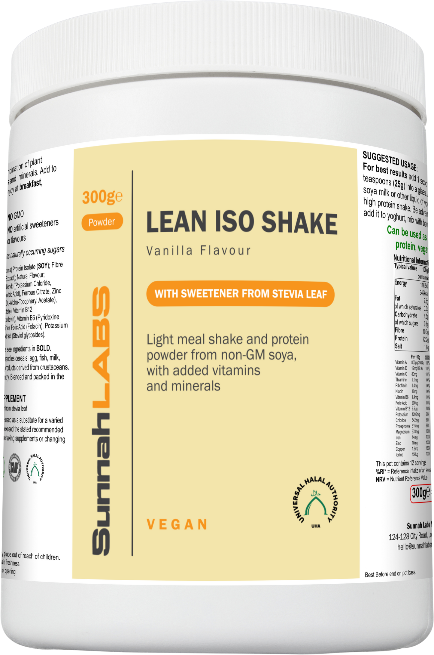 Lean ISO Shake - Vanilla/Chocolate