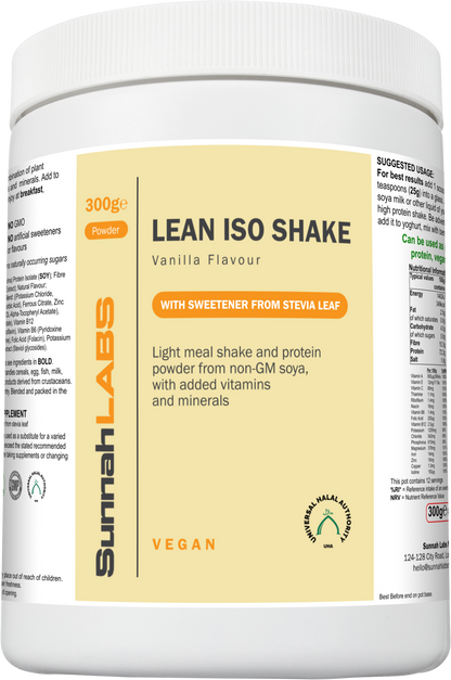 Lean ISO Shake - Vanilla/Chocolate