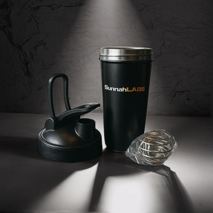Black Shaker Bottle